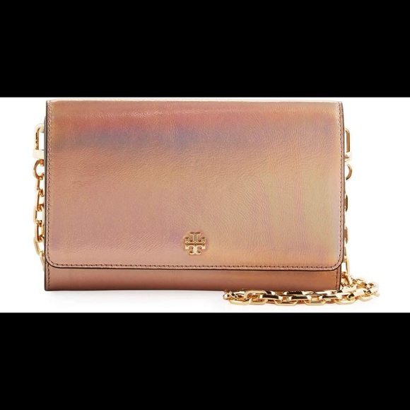 Tory Burch ‘Robinson’ Crossbody Chain Wallet - Picture 2 of 6
